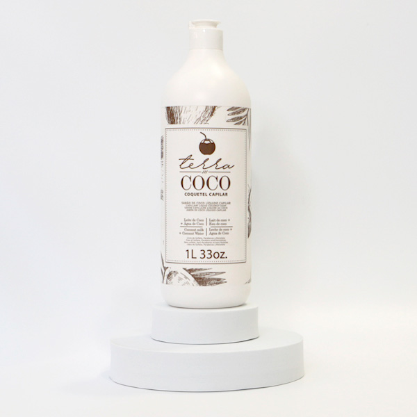 Champú de coco líquido