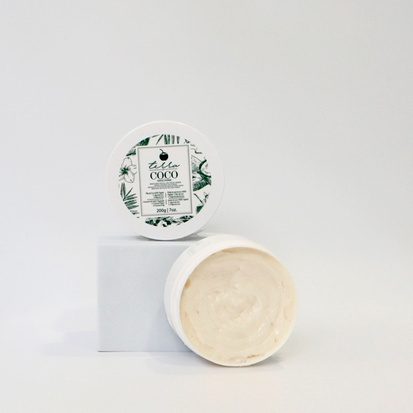 Mascarilla de pulpa de coco verde